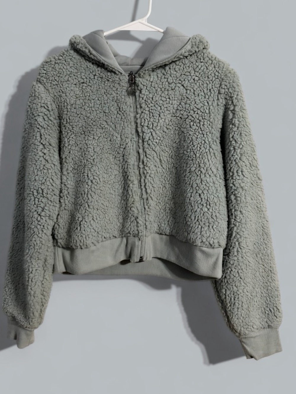 Abercrombie & Fitch women’s sherpa zipup jacket